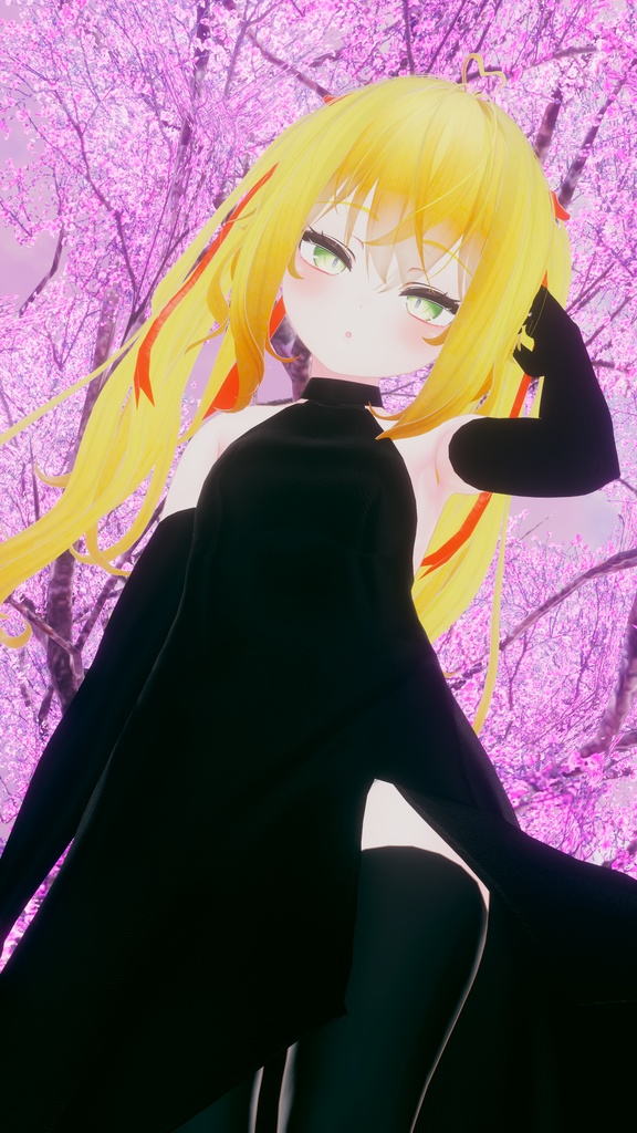 【改変応援SALE】コンテンポラリードレス【11アバター対応】