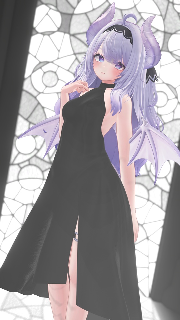 【改変応援SALE】コンテンポラリードレス【11アバター対応】