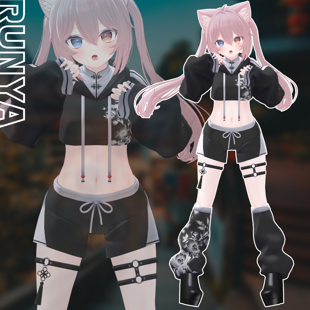 【複数アバター対応】ストリートチャイナ