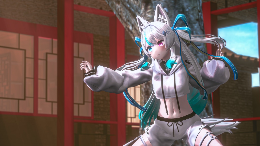 【複数アバター対応】ストリートチャイナ