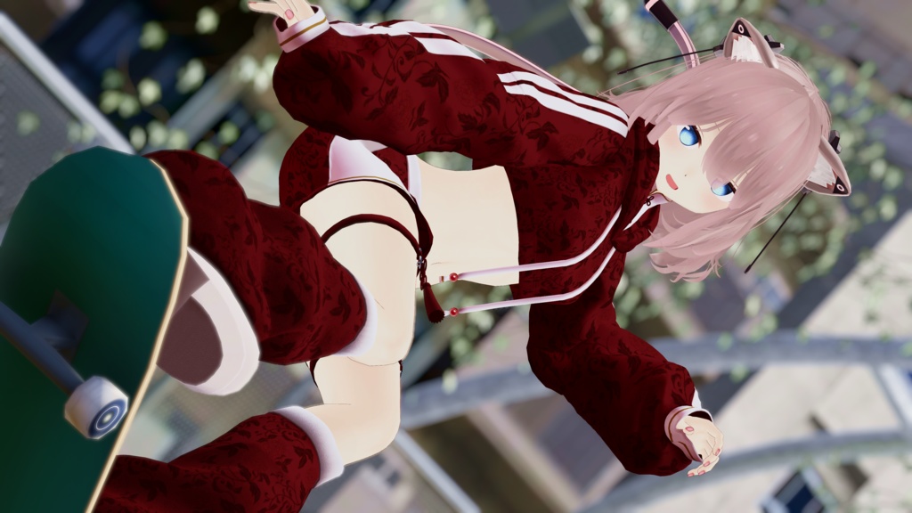 【複数アバター対応】ストリートチャイナ