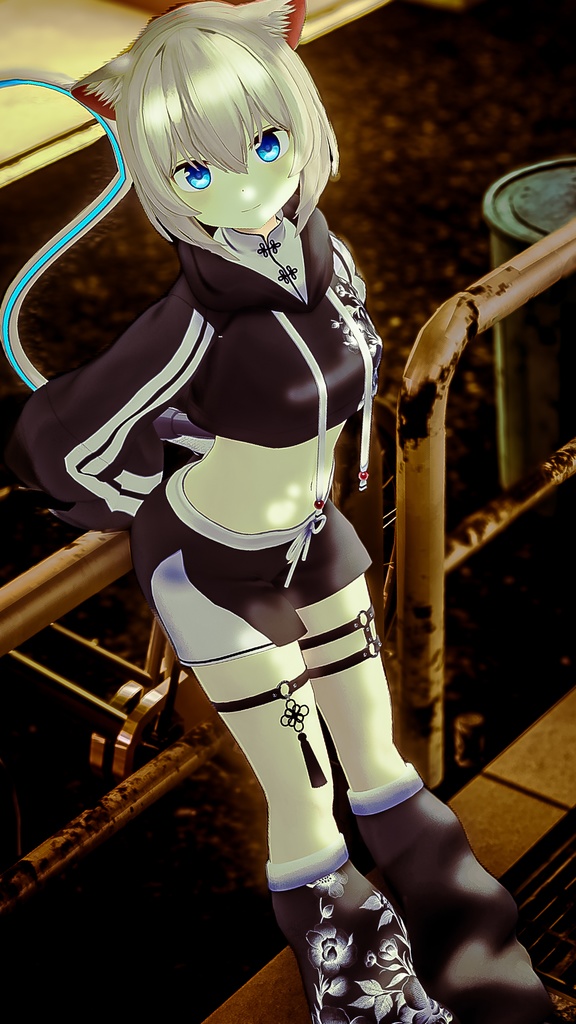 【複数アバター対応】ストリートチャイナ