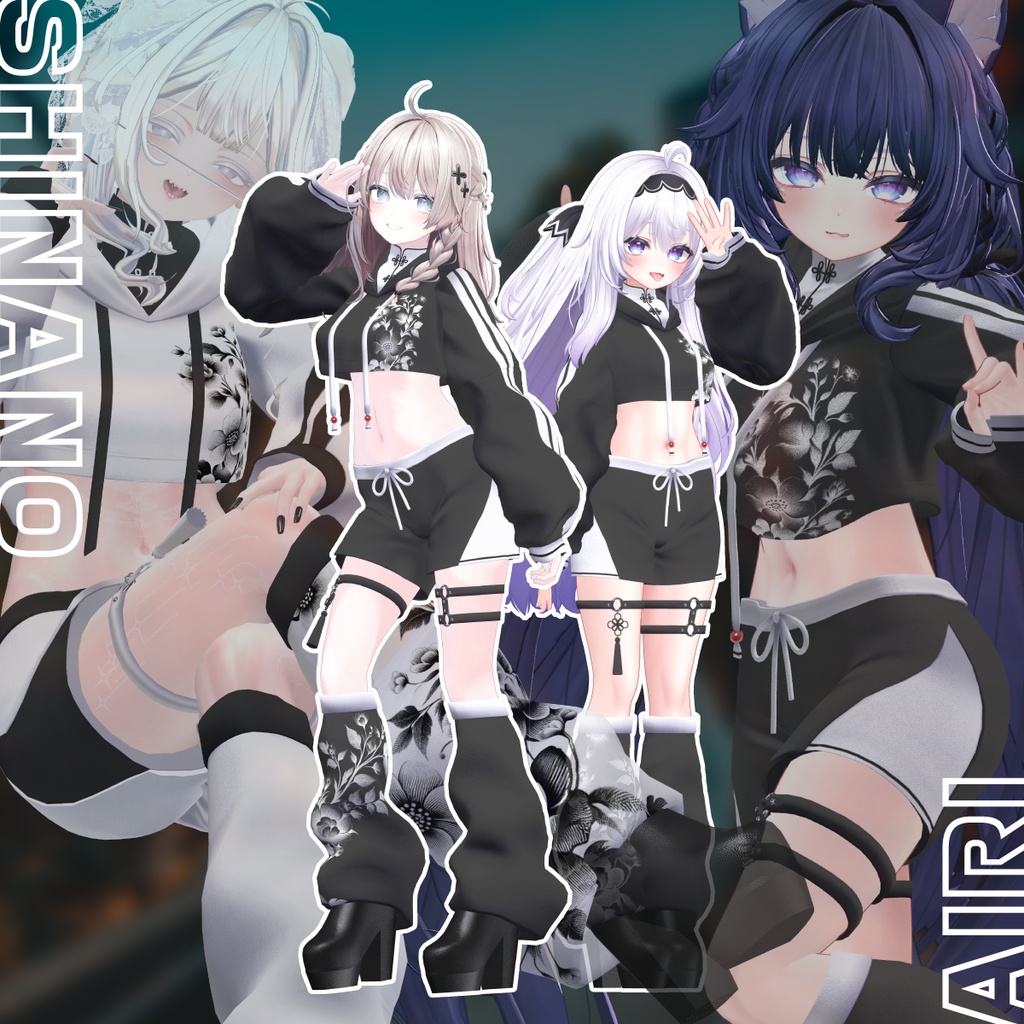 【複数アバター対応】ストリートチャイナ