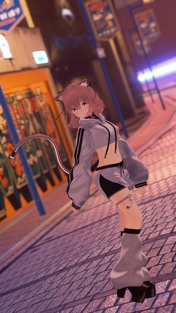 【複数アバター対応】ストリートチャイナ