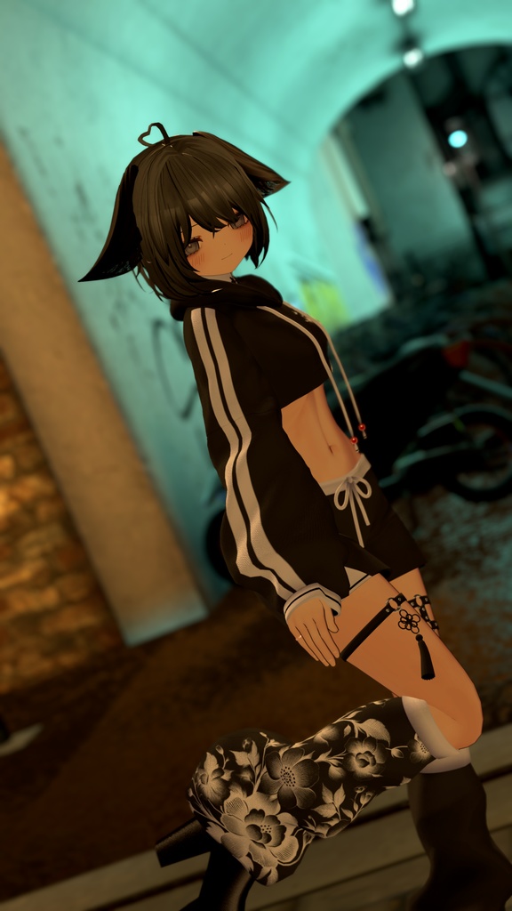 【複数アバター対応】ストリートチャイナ