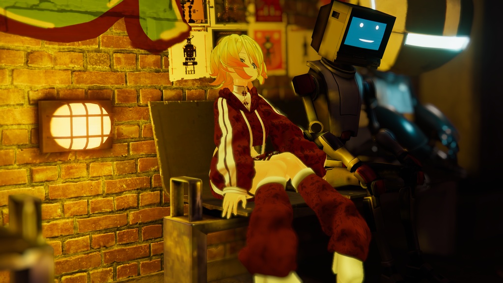 【複数アバター対応】ストリートチャイナ