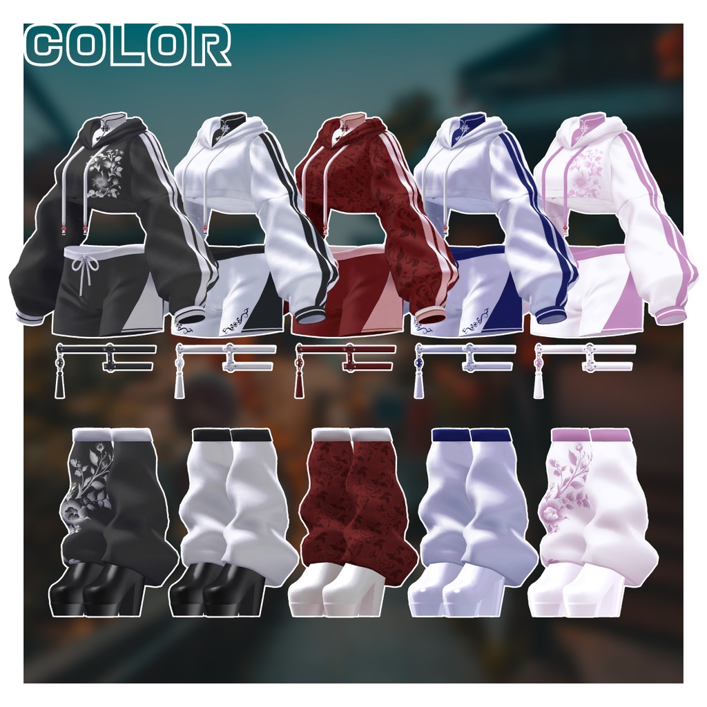 【複数アバター対応】ストリートチャイナ