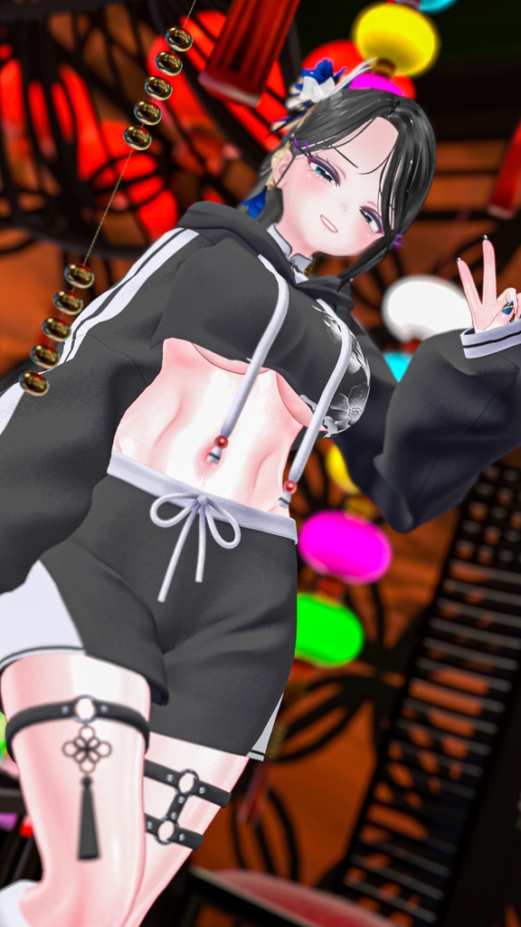 【複数アバター対応】ストリートチャイナ