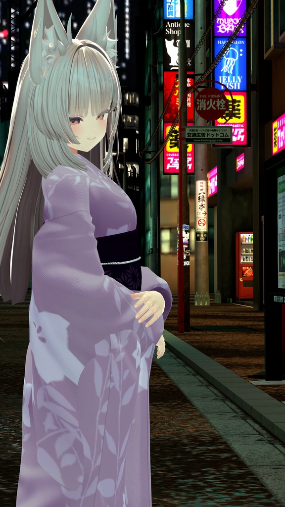 【複数アバター対応】ふつうのゆかた。V2