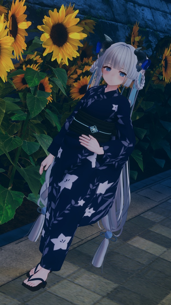 【複数アバター対応】ふつうのゆかた。V2