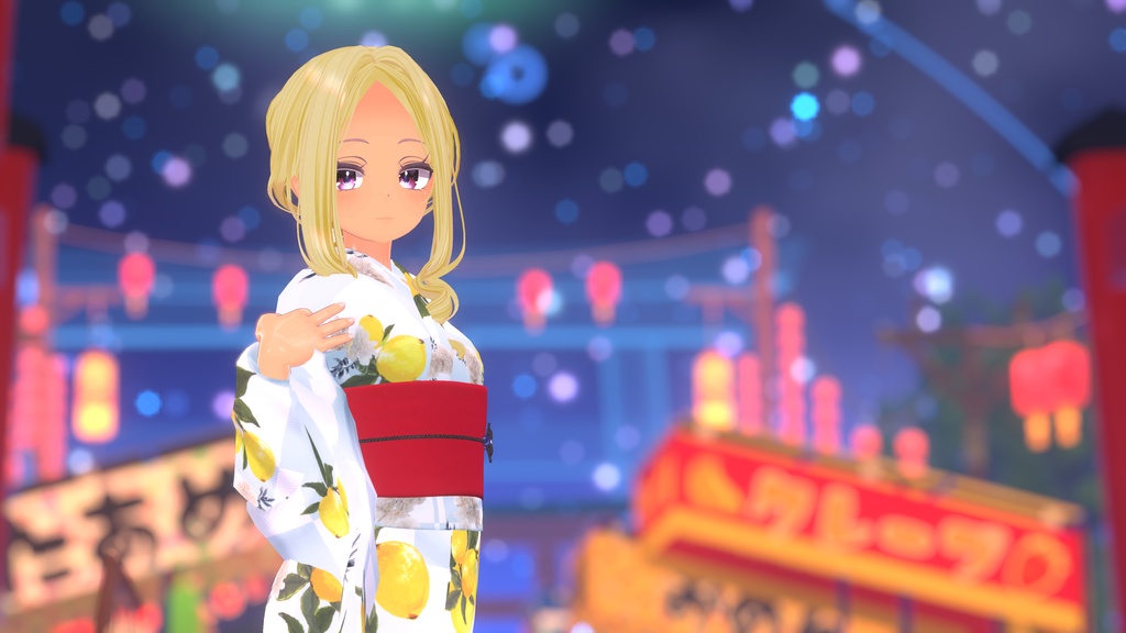 【複数アバター対応】ふつうのゆかた。V2