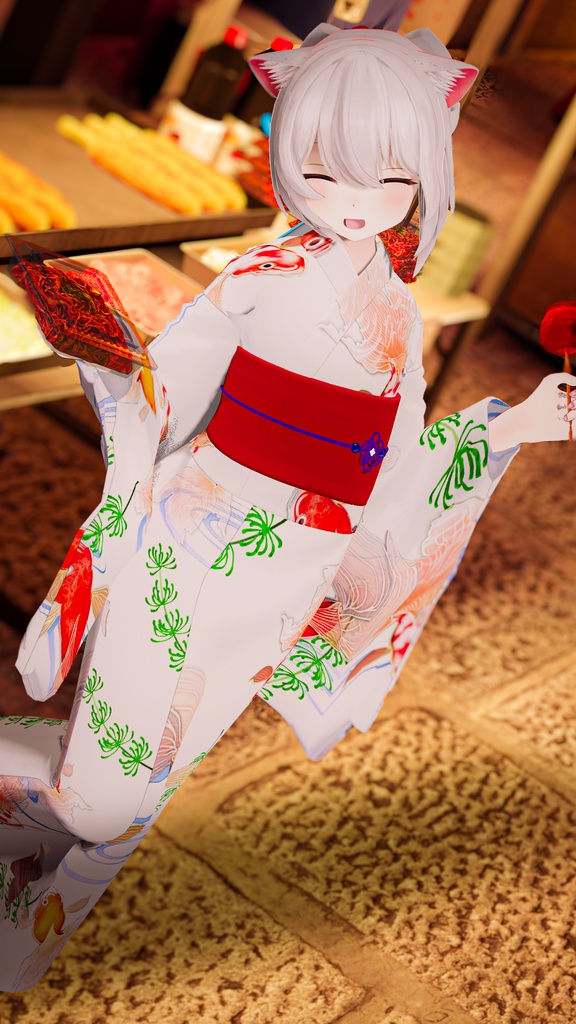 【複数アバター対応】ふつうのゆかた。V2