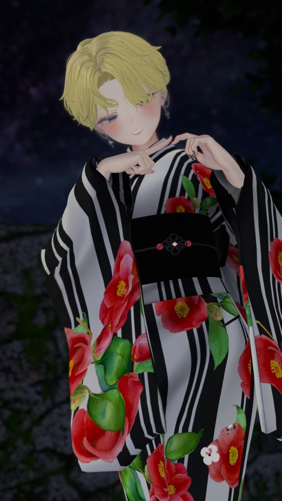 【複数アバター対応】ふつうのゆかた。V2