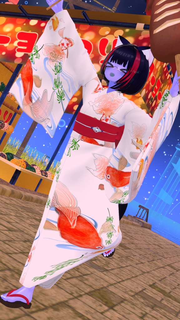 【複数アバター対応】ふつうのゆかた。V2