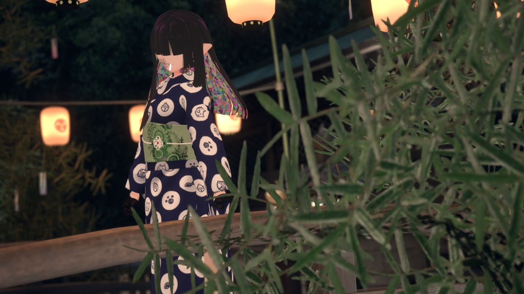 【複数アバター対応】ふつうのゆかた。V2