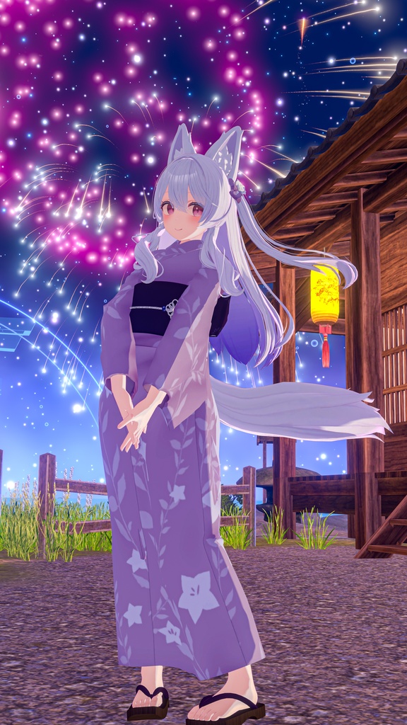 【複数アバター対応】ふつうのゆかた。V2