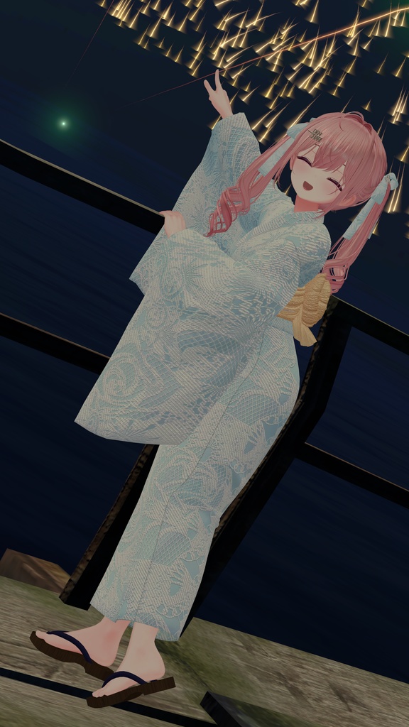 【複数アバター対応】ふつうのゆかた。V2