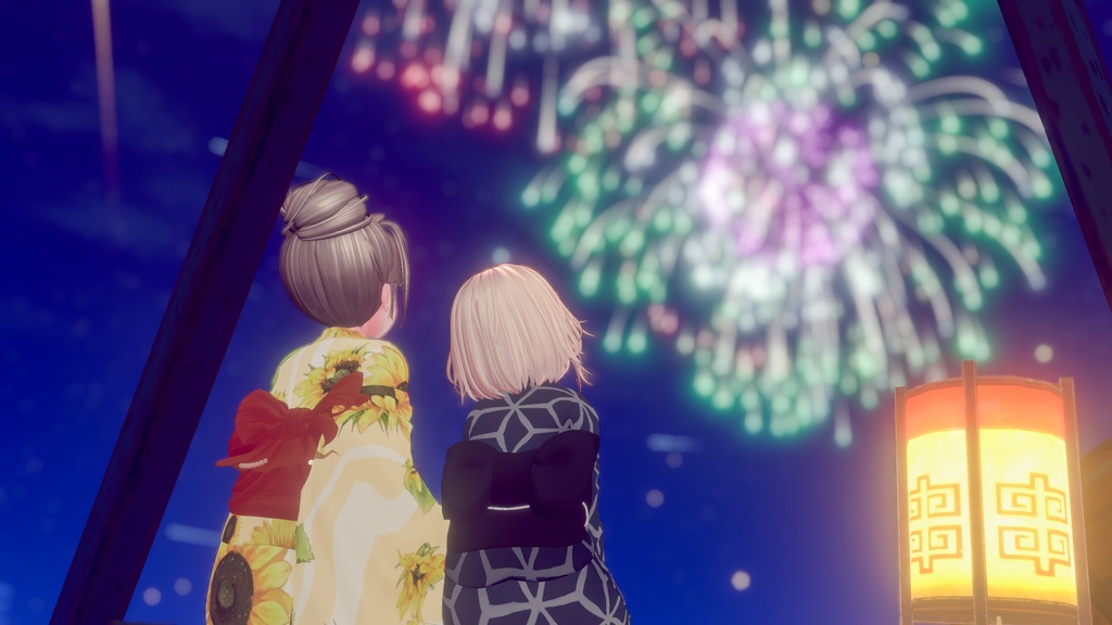 【複数アバター対応】ふつうのゆかた。V2