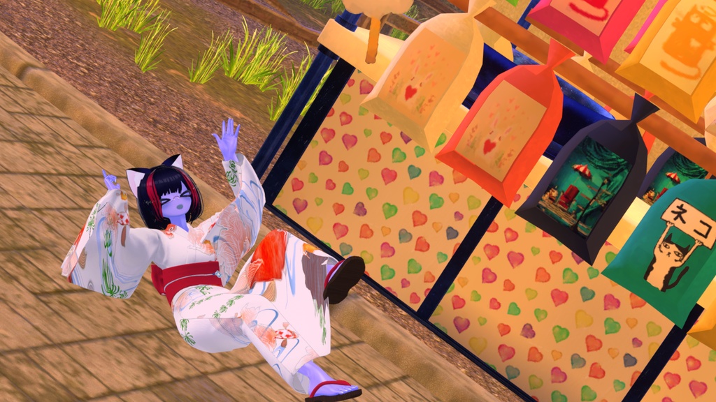 【複数アバター対応】ふつうのゆかた。V2