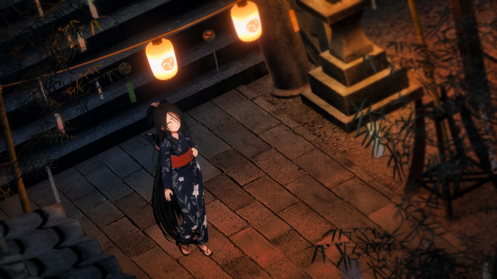 【複数アバター対応】ふつうのゆかた。V2