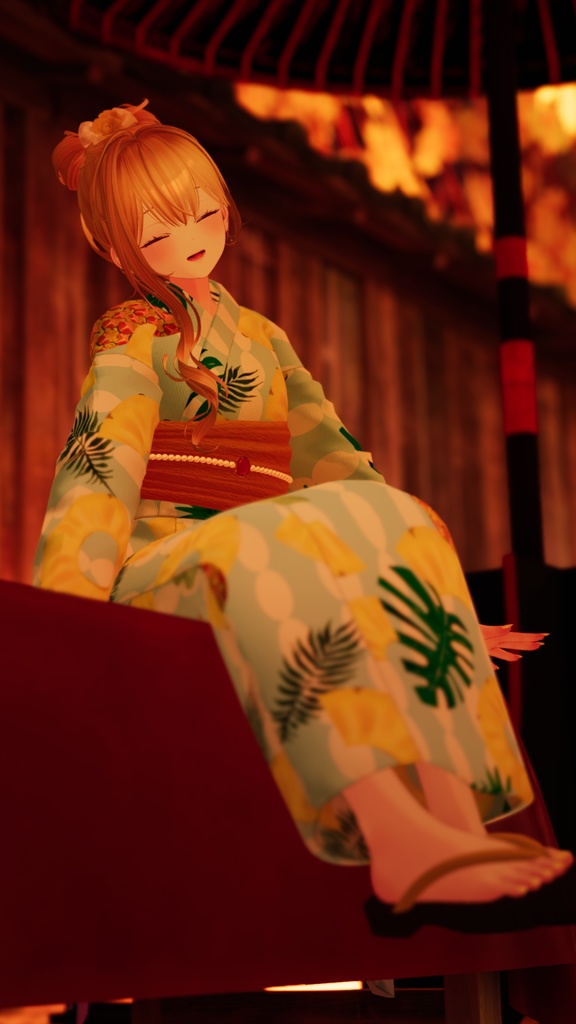 【複数アバター対応】ふつうのゆかた。V2