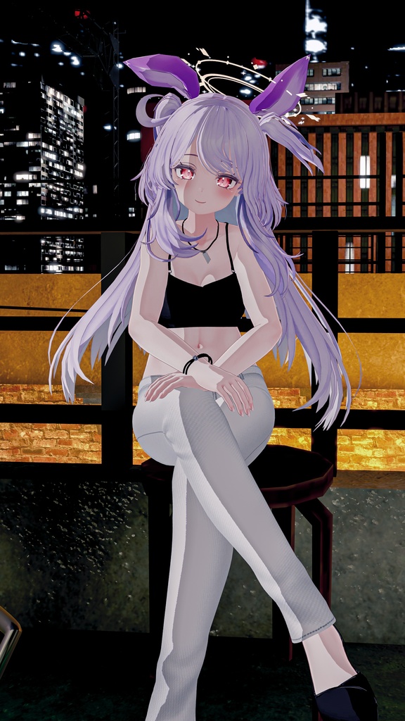 【複数アバター対応】シースルーシャツセット