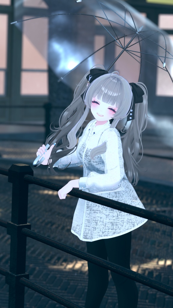 【複数アバター対応】シースルーシャツセット