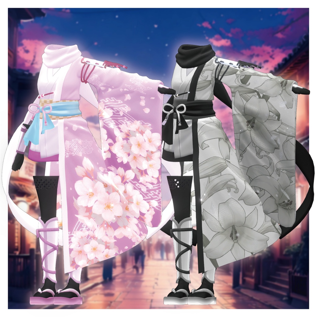 【複数アバター対応】影舞装