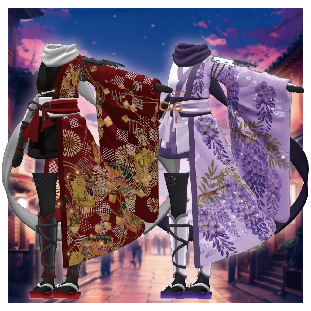 【複数アバター対応】影舞装