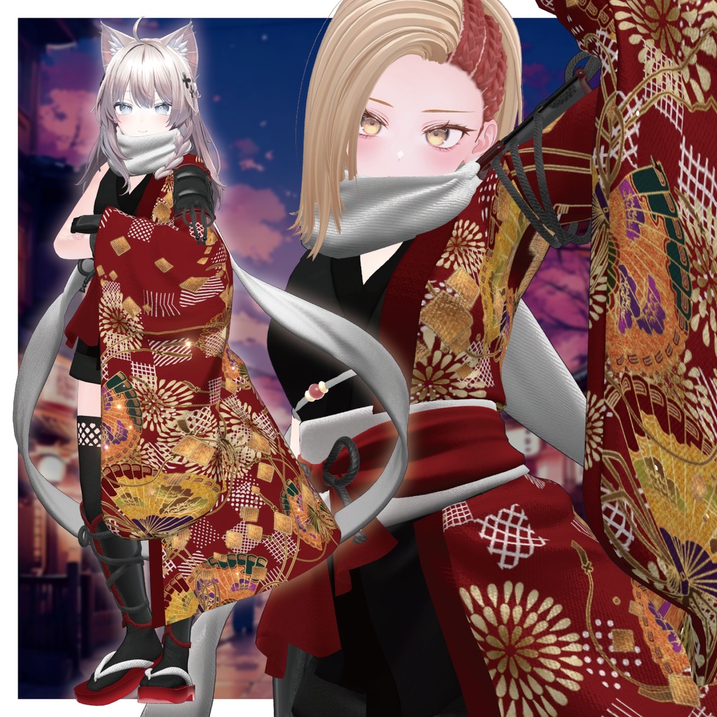 【複数アバター対応】影舞装