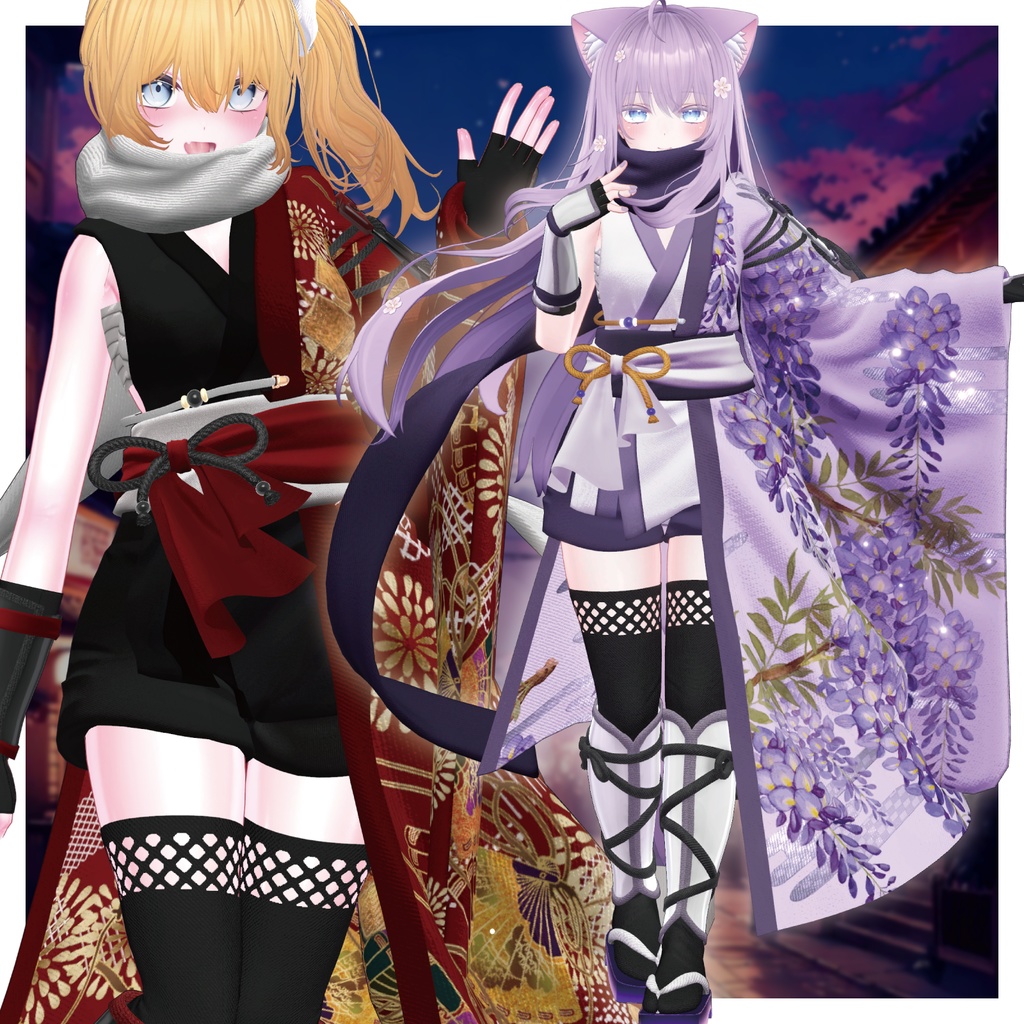 【複数アバター対応】影舞装