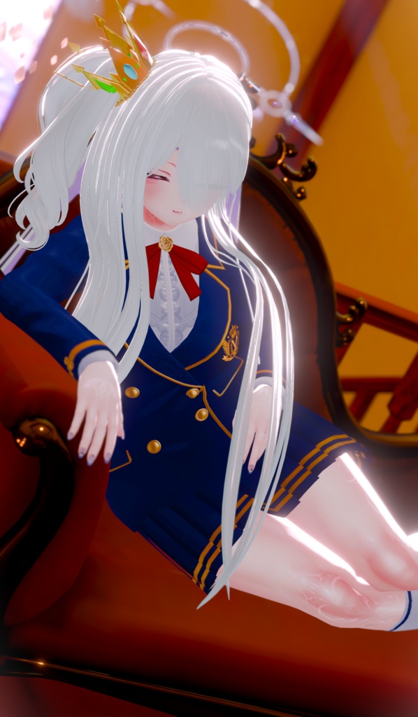 【複数アバター対応】聖ヴィオレット女学院制服