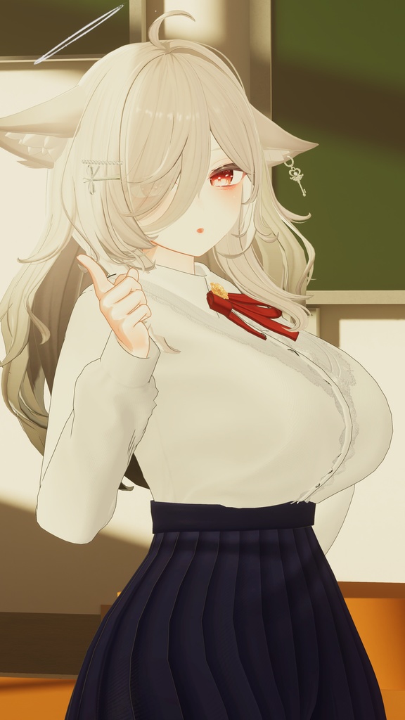 【複数アバター対応】聖ヴィオレット女学院制服