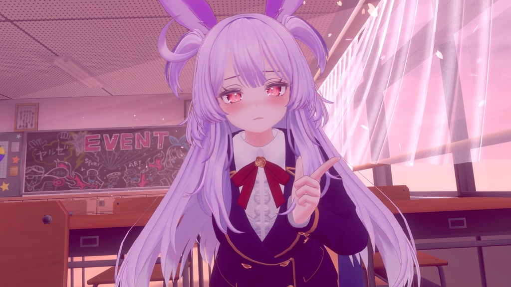 【複数アバター対応】聖ヴィオレット女学院制服