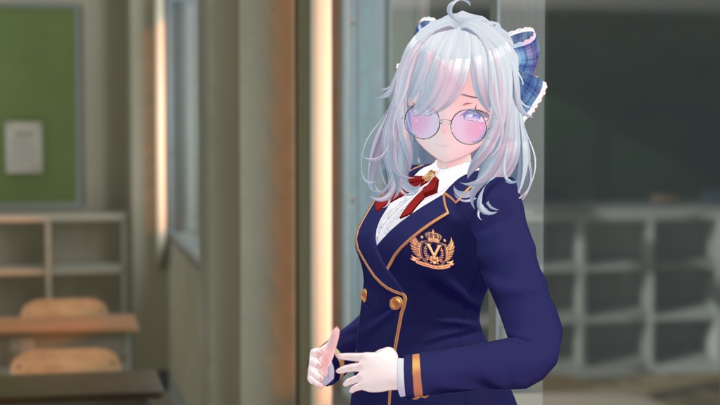 【複数アバター対応】聖ヴィオレット女学院制服