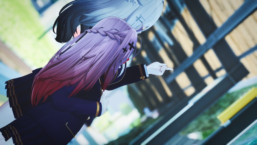 【複数アバター対応】聖ヴィオレット女学院制服