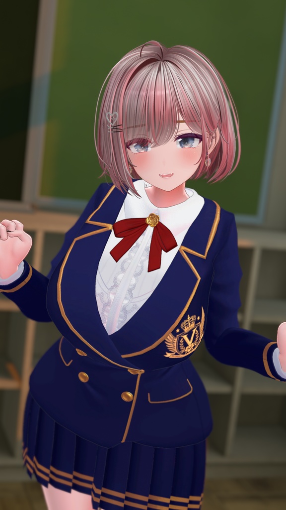 【複数アバター対応】聖ヴィオレット女学院制服