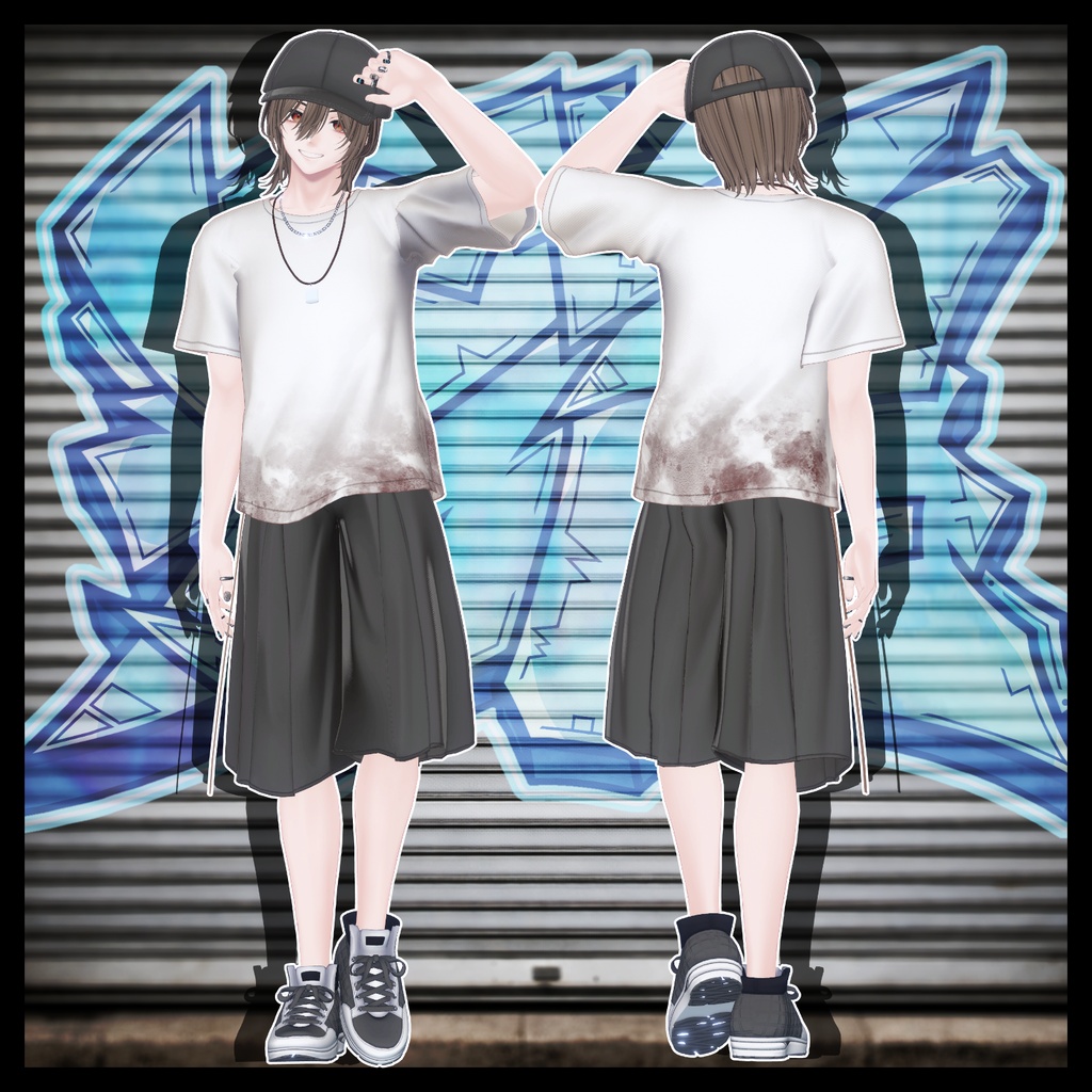 👟SALE👟路地裏オフビート【19アバター対応】【YMファンメイド】