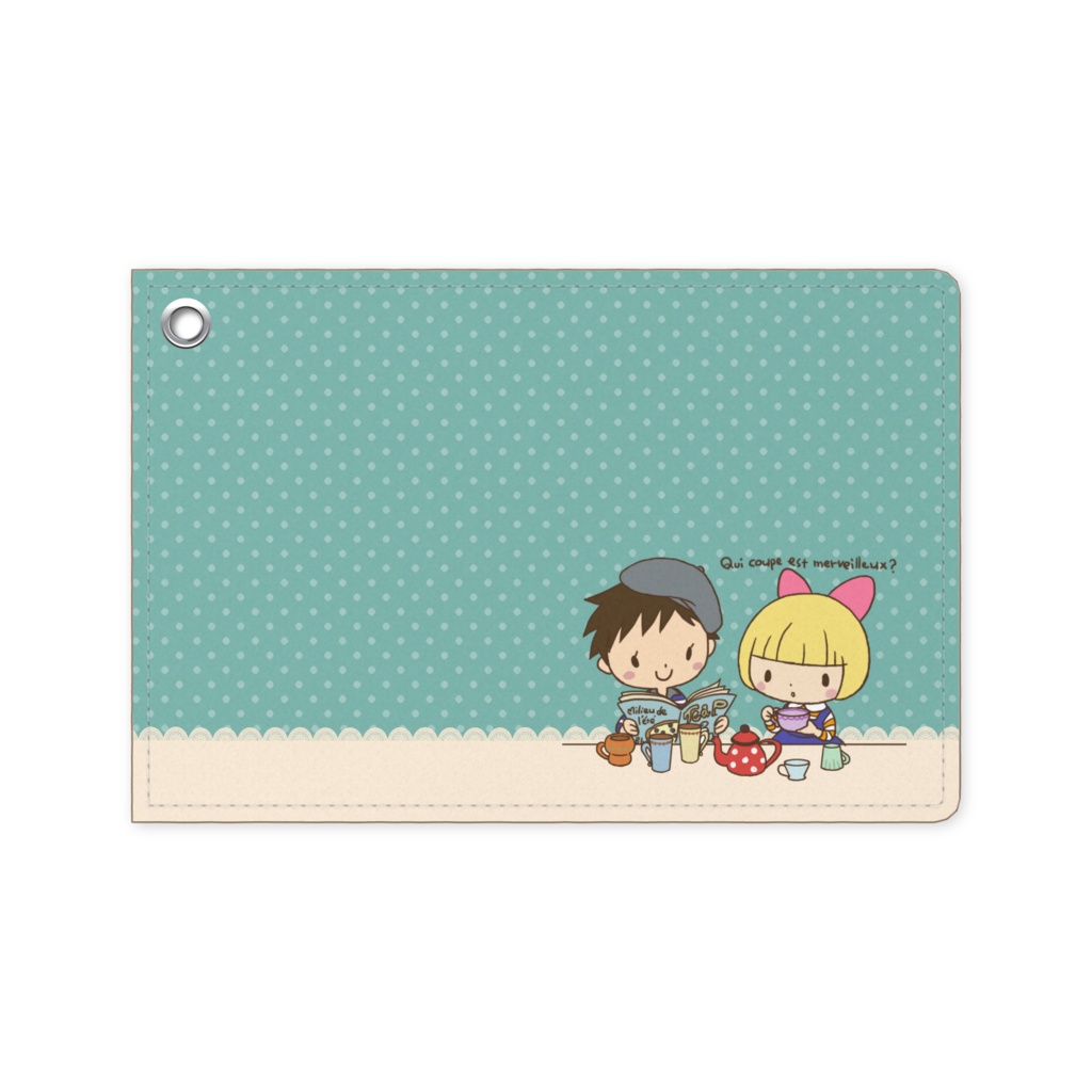 おしゃまなティータイム パスケース