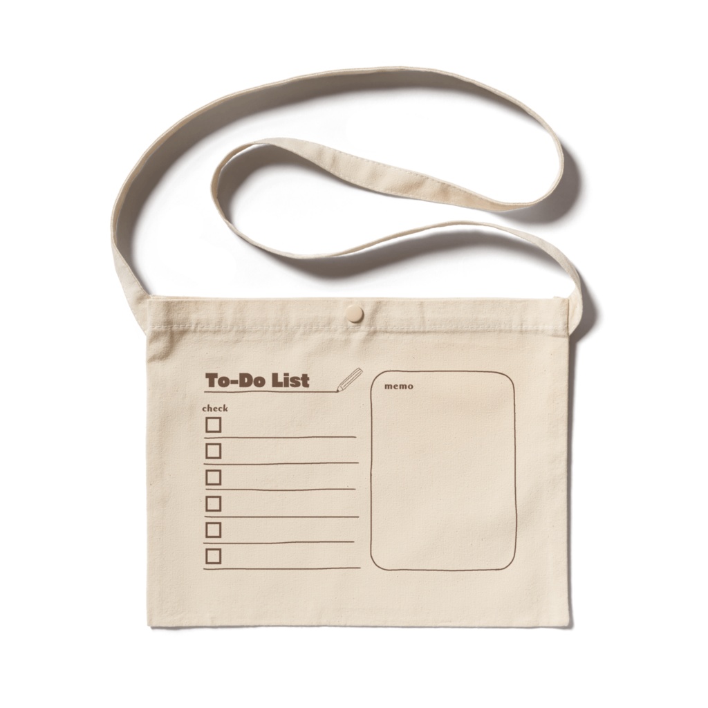 今日やることサコッシュ