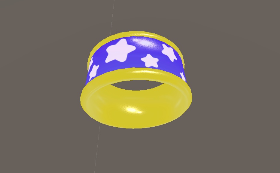 【VRC向けアクセ】アニメーションリング