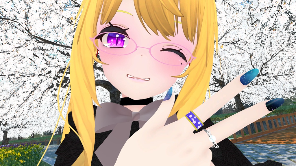 【VRC向けアクセ】アニメーションリング