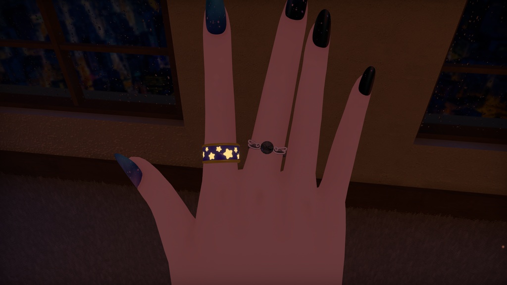 【VRC向けアクセ】アニメーションリング