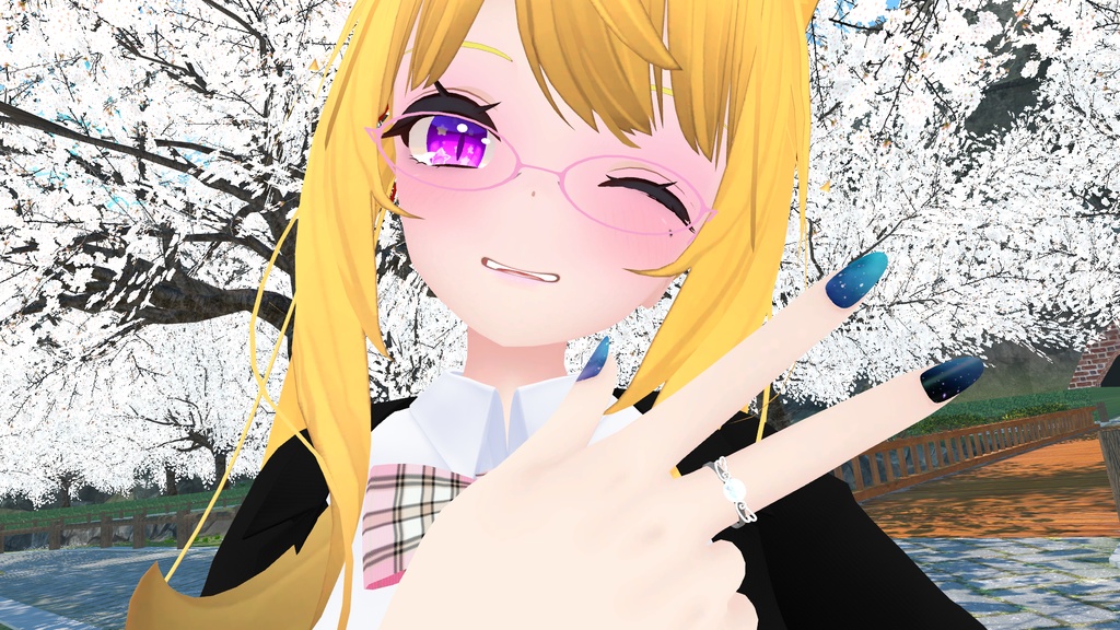 【VRC向けアクセ】AngelRing