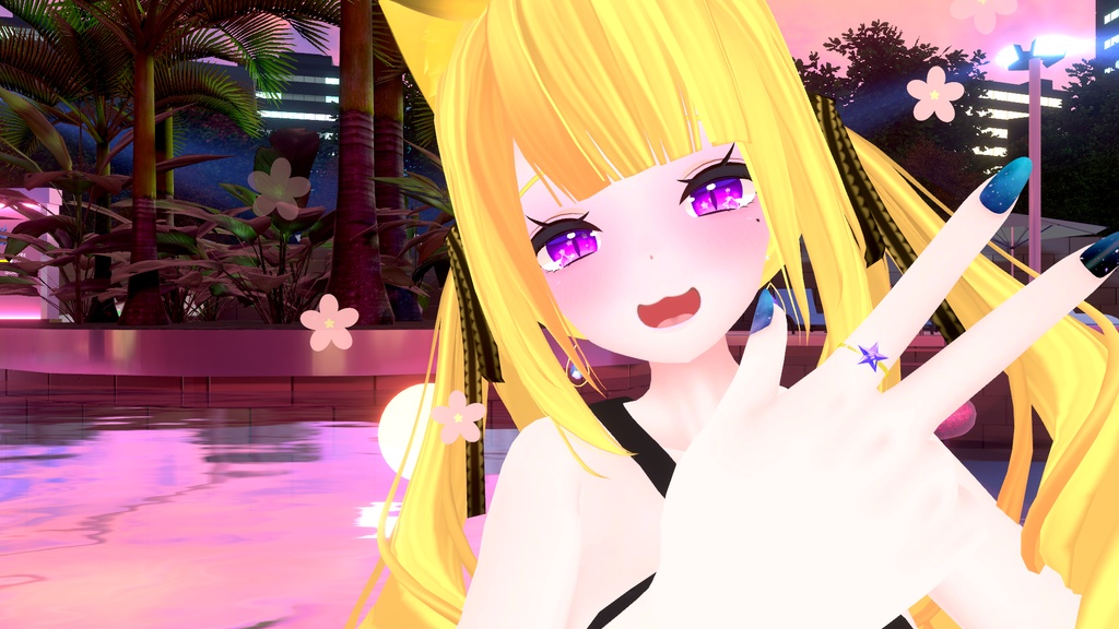 【VRC向けアクセ】StarRing