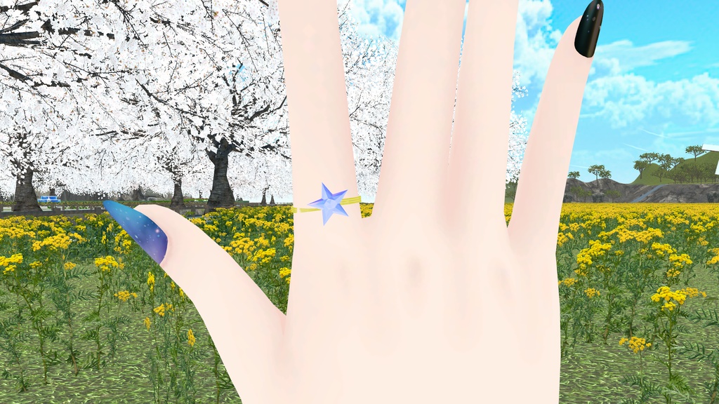 【VRC向けアクセ】StarRing