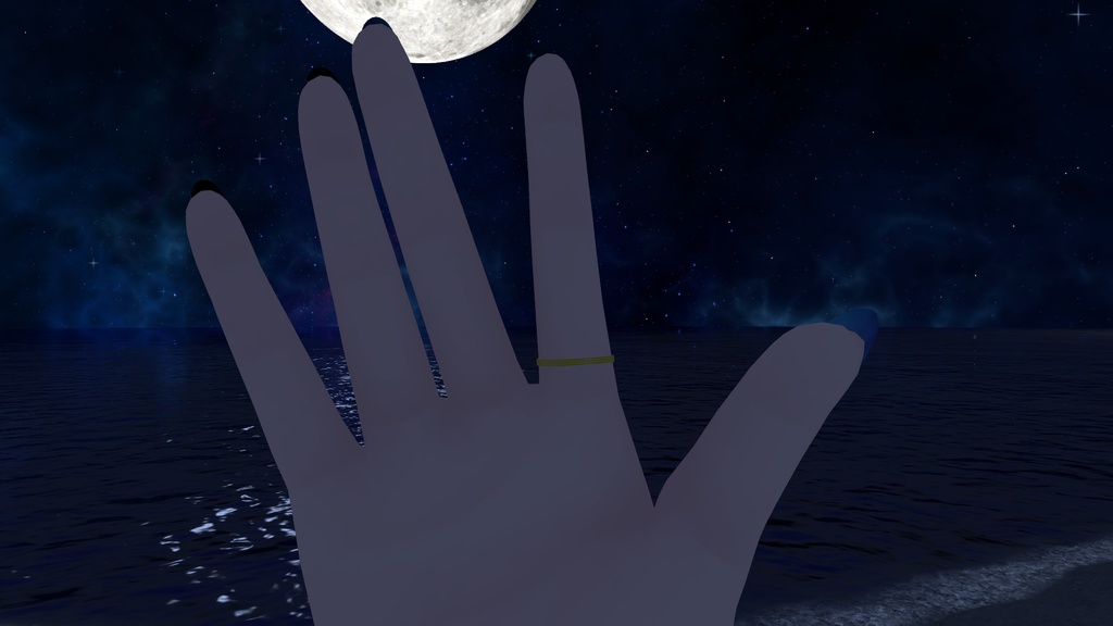 【VRC向けアクセ】StarRing