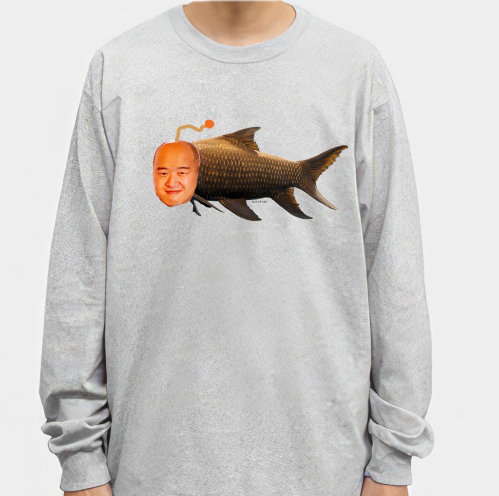 【進行豹】お魚進行豹　ビッグロンT