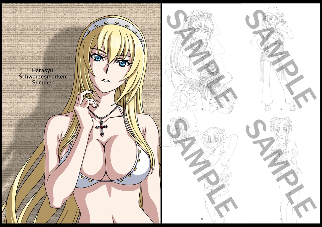 シュヴァルツェスマーケン アニメスタッフ本『Harasyu Schwarzesmarken Summer』