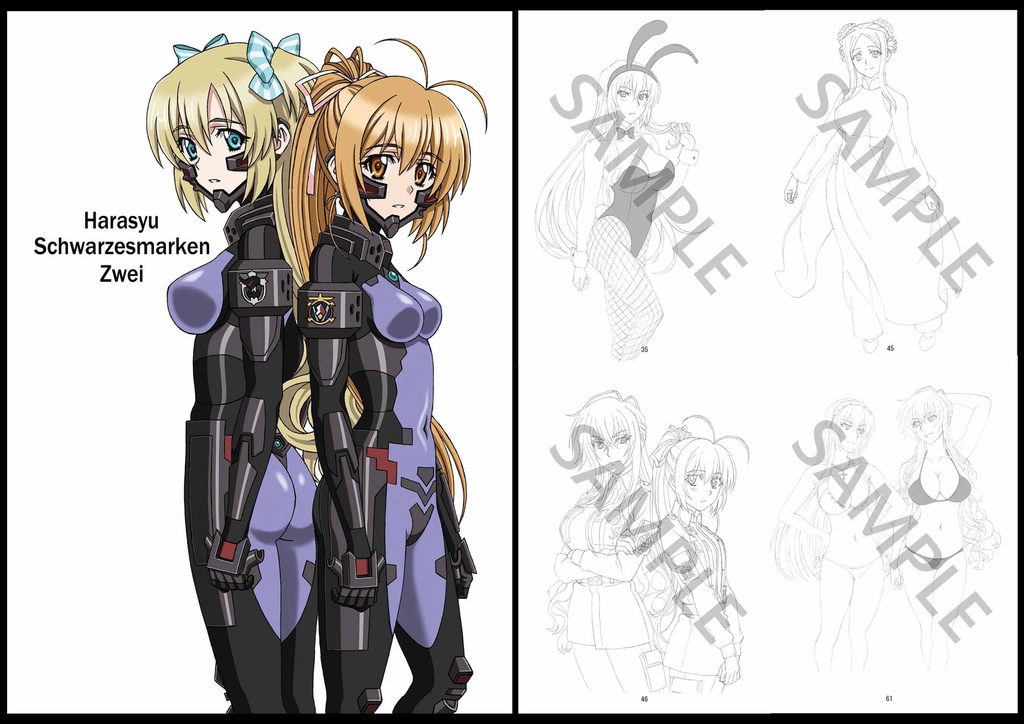 シュヴァルツェスマーケン アニメスタッフ本『Harasyu Schwarzesmarken Zwei』